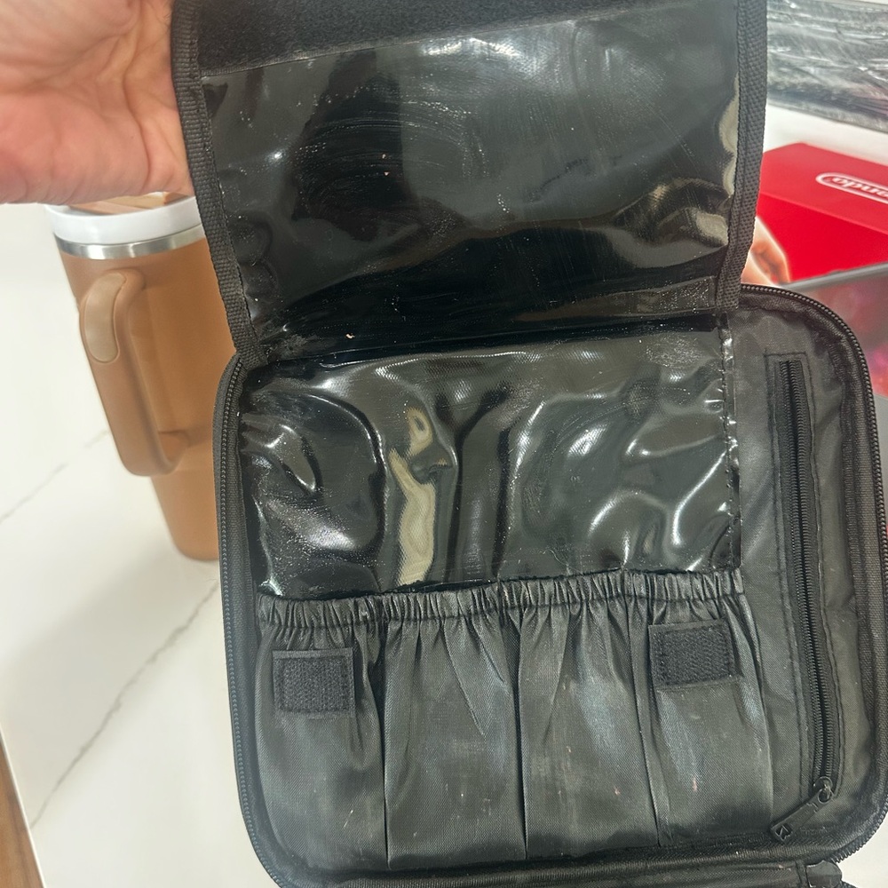 Relavel Black Travel Makeup Case View 5